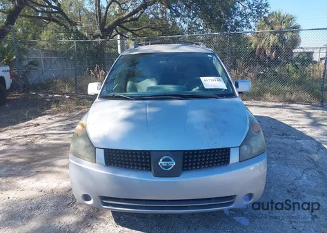 2004 Nissan Quest 3.5 S z USA, uszkodzony, nr VIN 5N1BV28U94N369604